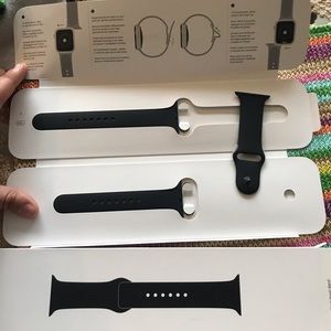New black apple iwatch bands